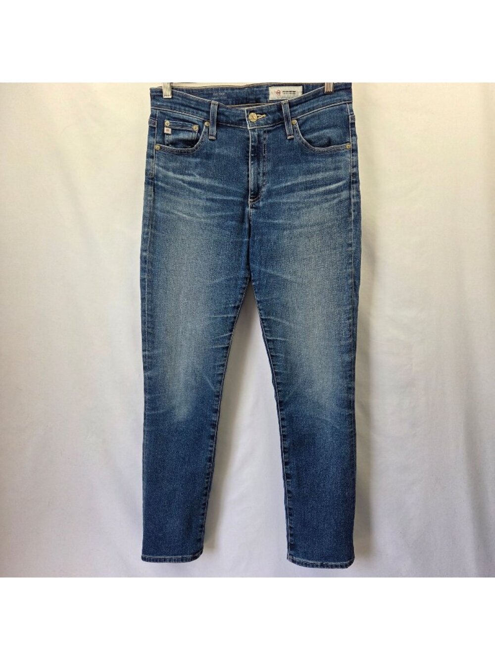 AG Adriano Goldschmied The Mari Mid-Rise Straight Jeans Size 29